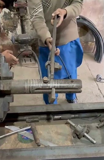 How to Make Heavy Duty Coil Springs on a Lathe Machine | Industrial DIY Guide