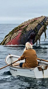 10M views · 127K reactions | Elderly man rescues rare red whale from barnacles #elderly #man #rescues #rare #red #whale #barnacles #animals #shortsfeed #shorts #teddygenai #short #fbreelsfypシ゚viralfbreelsfypシ゚viral #fbreels2025ツ #fbreelsfypシ゚viralシ #reelschallengereelschallenge #fbpost2025シ #reelsviralシ #fypシ゚viralシ #shortsreels #fbyシvideo #fishing #fishvideo #reels #reelsfacebook #reelsviralシfb #reelsfypシ #shortviral #shortsvideos | Teddy Gen AI | Facebook