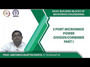 3 Port Microwave Power Divider/Combiner Part I