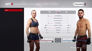 UFC 3 - Ranked Online Woman Vs. Man - BEST KNOCKOUT