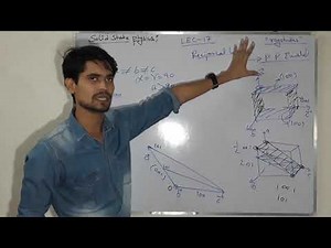 reciprocal lattice in hindi LEC-17
