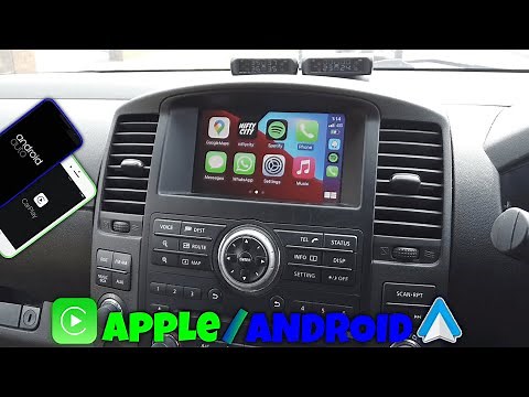 Apple CarPlay & Android Auto in Nissan Navara/Pathfinder (How To Install)
