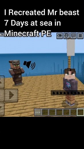 I Recreated MrBeast’s 7 Days At Sea in Minecraft