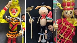 13K views · 130 reactions | How To Make The Monkey King With Balloons - Make Everything From Balloons #handmade #crafts #diy | Handmade | Facebook