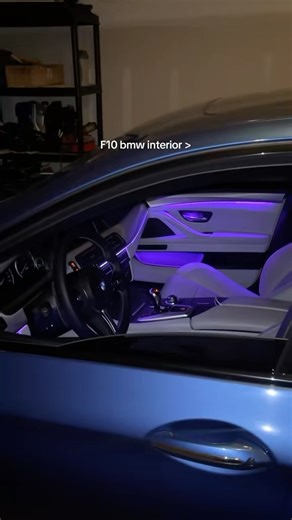 F10 interior ambient lighting. #bmw #f10m5 #f10 #mpower #carmode #ambientlighting