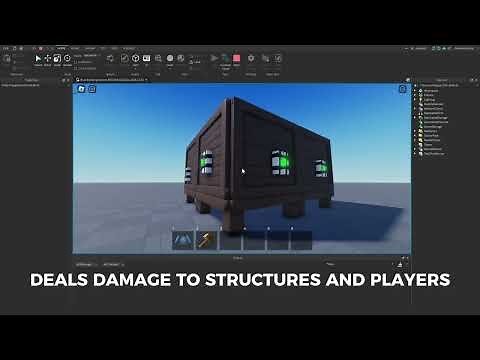 AN UPDATE ON THE RUST BUILDING SYSTEM SHOWCASE | ROBLOX STUDIO