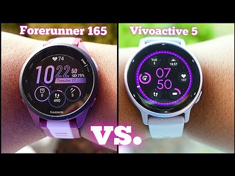 Garmin Vivoactive 5 vs Forerunner 165