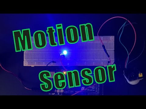 Arduino Learning – PIR Motion Sensor Controls LED