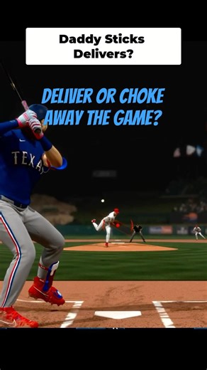 Can Daddy Sticks Deliver? And Win the Game in Extra Innings? #mlbtheshow26 #roadtotheshow #rtts