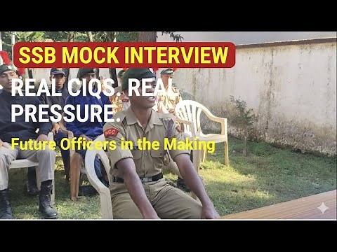 SSB Interview Simulation with NCC Cadets | Must-Watch for All Defence Aspirants
