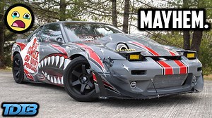 Farmtruck turbo engine swapped 240SX build is absolutely nucking futs