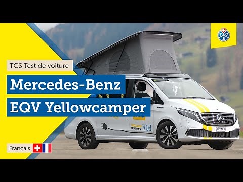 Premier camping-car électrique (2022) Mercedes-Benz EQV Yellowcamper – test TCS complet