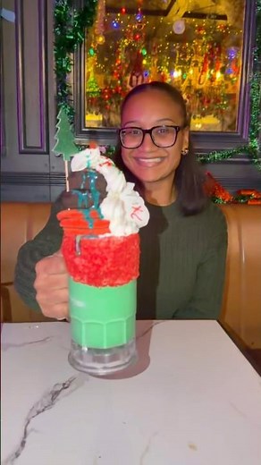 Tried the new holiday menu at The Sugar Factory—so festive! 🎄 #sugarfactory #holidaytreats #nyc