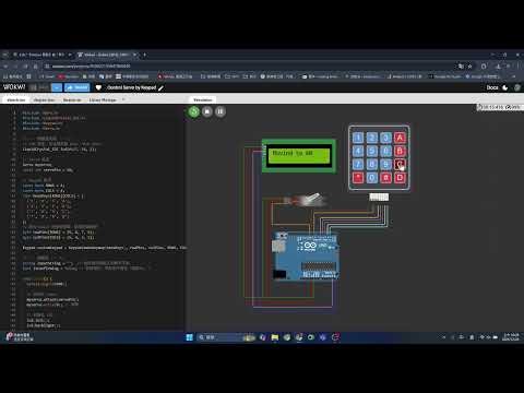 【Arduino實作】會問問題的機器人！Wokwi模擬：Keypad輸入角度與LCD確認選單設計 (防呆機制教學)