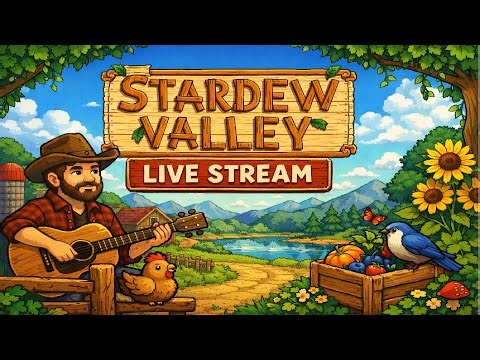 Stardew Valley Long Play | Relaxing Background Gameplay