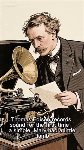 November 21nd - The phonograph was invented
