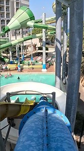 Closed Tube Water Slide at Duja Hotel Water Park #shorts #viralshorts #waterpark