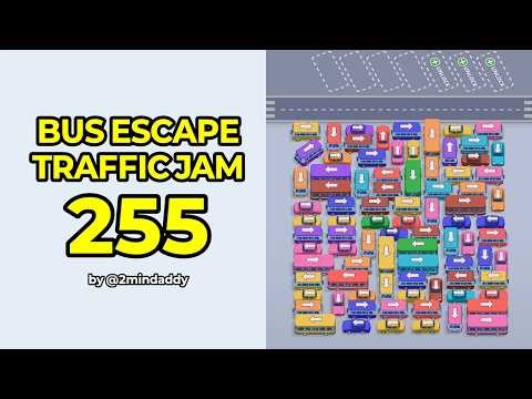 Bus Escape Traffic Jam Level 255 Solution and Walkthrough