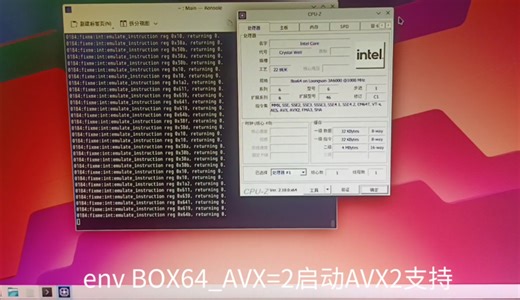 龙芯3A6000 勇豹2.13 Box64开AVX与FMA模拟教程