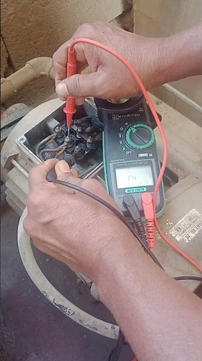 3 phase motor testing#electricial #electric#electrician