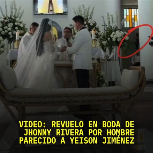 Video de la boda de Jhonny Rivera causa confusión por un hombre parecido a Yeison Jiménez. LINK en el primer comentario👇 | La Kalle