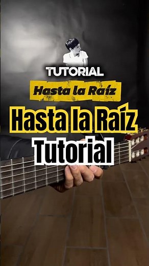 Tutorial de “Hasta la Raíz”. #alexacoustic #tutorial #guitarra #acordes #short #shorts #music