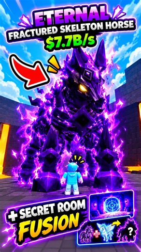 I Fused My Skeleton Horse in the SECRET ROOM 😱 | Steal an Egg