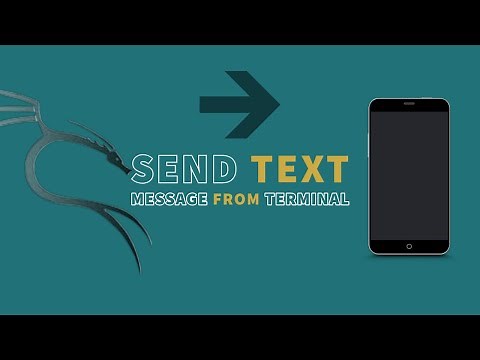 How to Send Text Message from Terminal in Kali Linux | 2020.3
