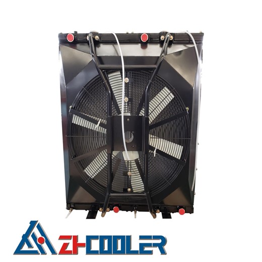 Aluminum Plate-Fin Industrial Hydraulic Air Cooler, Stable Temperature Reduction for Hydraulic Systems