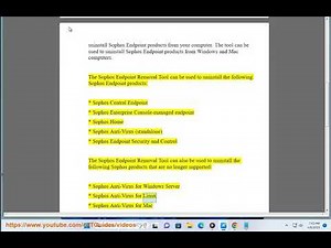 Where to download Sophos Endpoint Removal Tool?