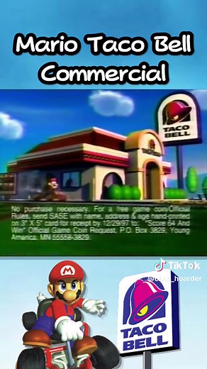 Legendary Mario Kart Taco Bell Commercial