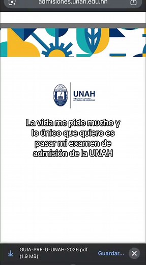 Examen de Admisión UNAH 2026: Todo lo que necesitas saber
