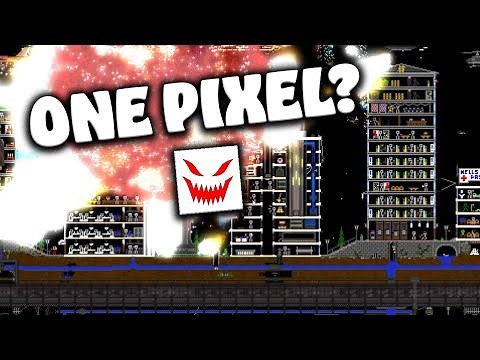 Can ONE PIXEL Destroy a City? - The Powder Toy