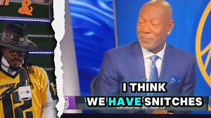 Sam Mitchell just threatened his co-host Chris Miles on live TV and threatens to leak his address | Cam Newton