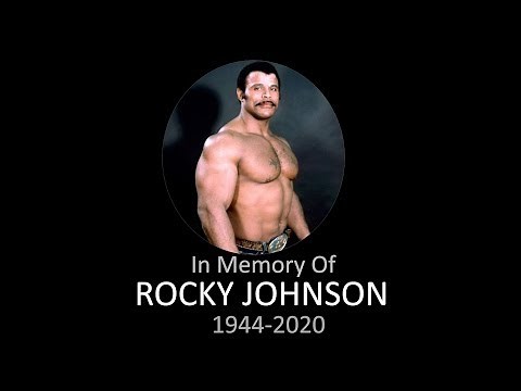 WWE Rocky Johnson Tribute (1944-2020)