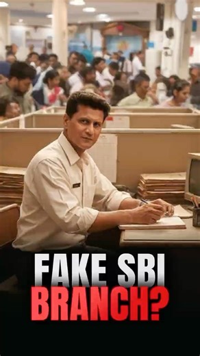 This SBI Branch is FAKE!