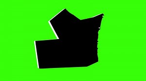 Download green screen 3d map of hawalli governorate in kuwait for free