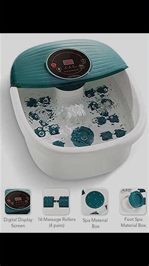 Ultimate Relaxation with the N A Foot Bath Spa Massager