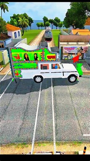 🚄 Train 🆚 DJ pickup 🛻 Indian 🇮🇳 gaming #dj #djremix #djviral #djsong #pickup #videos #gameplay #gta