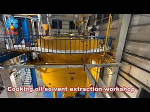 Automated cooking oil extraction plant | Solvent extraction plant for edible oil