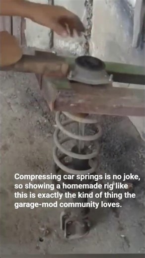 DIY Shock Strut Spring Compressor | No Special Tools Needed!