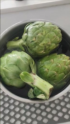 Boiled Artichokes #artichoke #cooking #yum #artichokes #channel