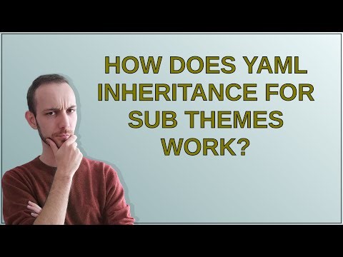 Drupal: How does YAML inheritance for sub themes work?