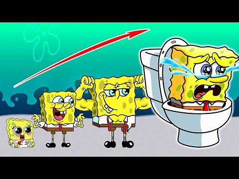 [Animation] Evolution of SKIBIDI TOILET SPONGEBOB | Skibidi Toilet Story - Cartoon Animation