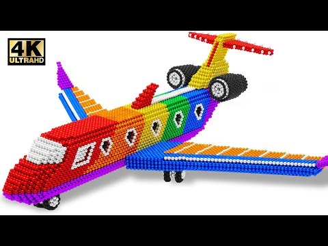 How To Make Most Modern Aircraft, Gulfstream G800 From LEGO, Magnetic Balls