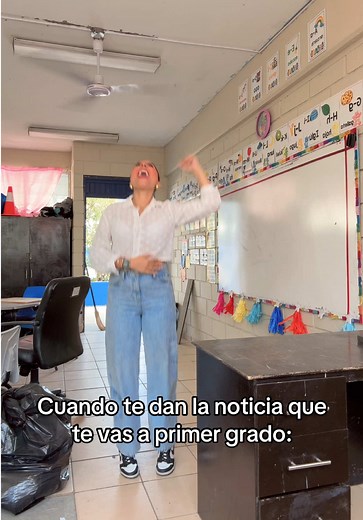 Sorpresa para maestros que pasan a primer grado
