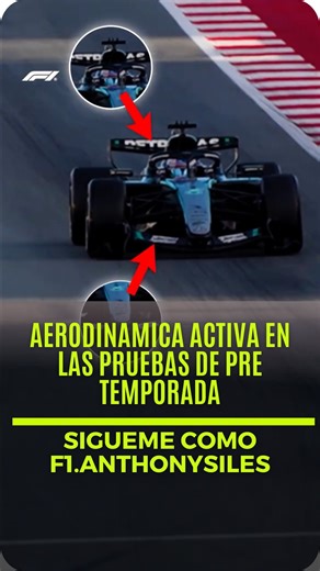 Anthony Siles - Deportes de motor on Instagram: "La aerodinámica activa ya es una realidad y lo vemos cuando los alerones delanteros y traseros se despliegan al circular en la recta y reduce la resistencia aerodinámica, permitiendo que el monoplaza alcance una mayor velocidad, mientras que en las curvas los alerones vuelven a su posición angular y da un mejor rendimiento. #costarica🇨🇷 #costarica #f1 #noticias #motorsport"