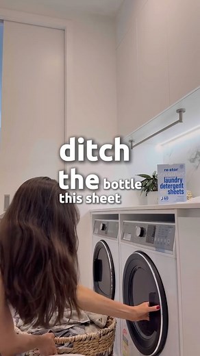 ✨ Ditch the bottle. This sheet does it better.‼️⁠ Why pay for 90% water + plastic when Restor gives you 100% powerful clean in one slim pack? ⁠ ⁠  Affordable from only $0.21 per wash⁠  Bio-enzymes for tough stains⁠  Plastic-waste free ⁠  Compact + travel-friendly⁠ ⁠ Better for you, better for the planet. ⁠ ⁠ #Restor #RestorBaby #LaundryHack #ZeroWaste #EcoLiving #WalmartFinds #WooliesFinds #AmazonFinds | Re·stor | Facebook