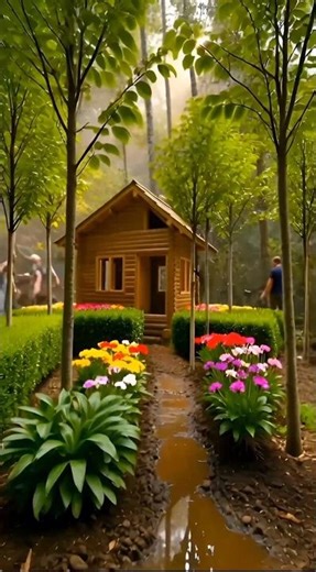 “From Jungle Ruins to a Beautiful Cabin | Amazing 4K Time-Lapse Build”