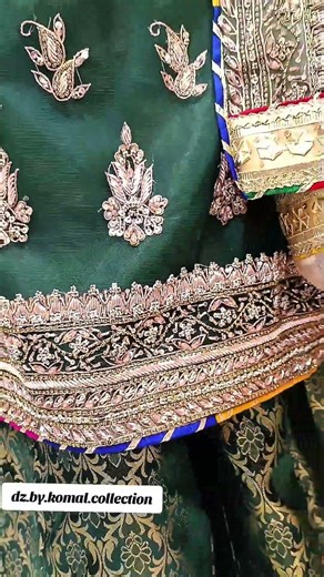 specail custumize bridal farshi mahandi garara on customer demand 💚💚💚